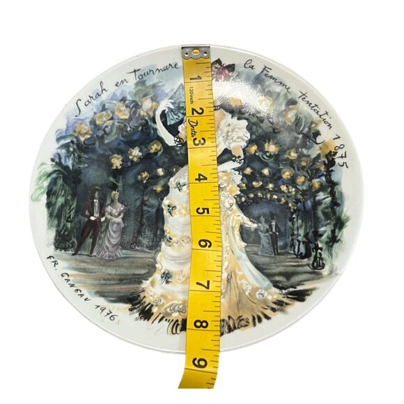 Set Of 4 D'Arceau-Limoges Collector Plates Les Femmes Du Siècle 1875-1943 - Picture 16 of 16